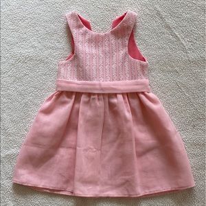 Handmade Girl 12-18 Months Pink Dress